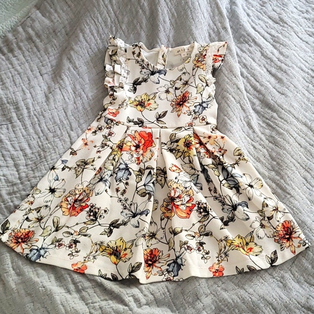 Stretchy Floral Dress